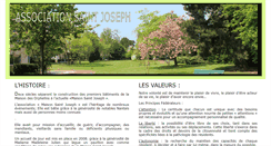 Desktop Screenshot of maison-retraite-saint-joseph.com