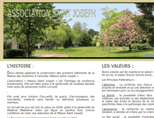 Tablet Screenshot of maison-retraite-saint-joseph.com